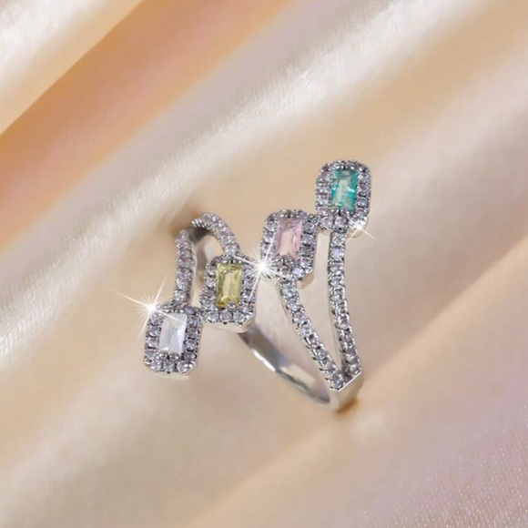 LASTACT WEDDING RING SIZE 6 - Picture 2 of 3